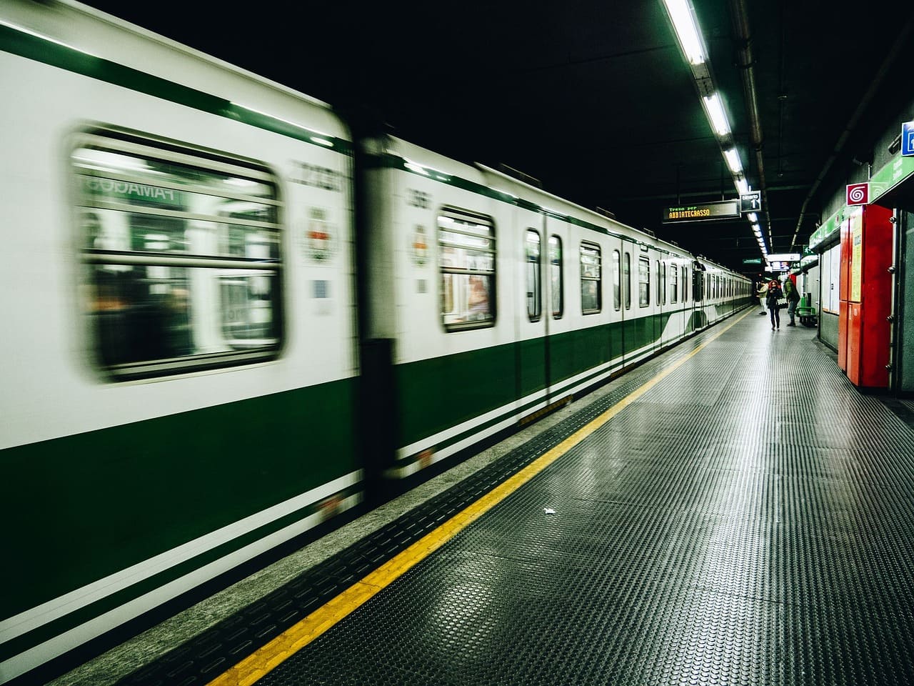 Estação Consolação na Linha Verde do Metrô de São Paulo