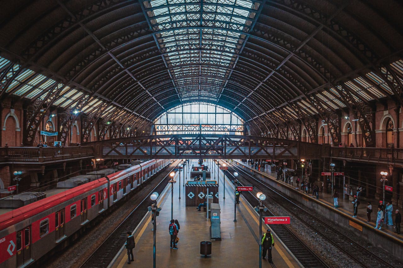 Estacao da Luz Metro de Sao Paulo - Linha Amarelha - Portal Sampa