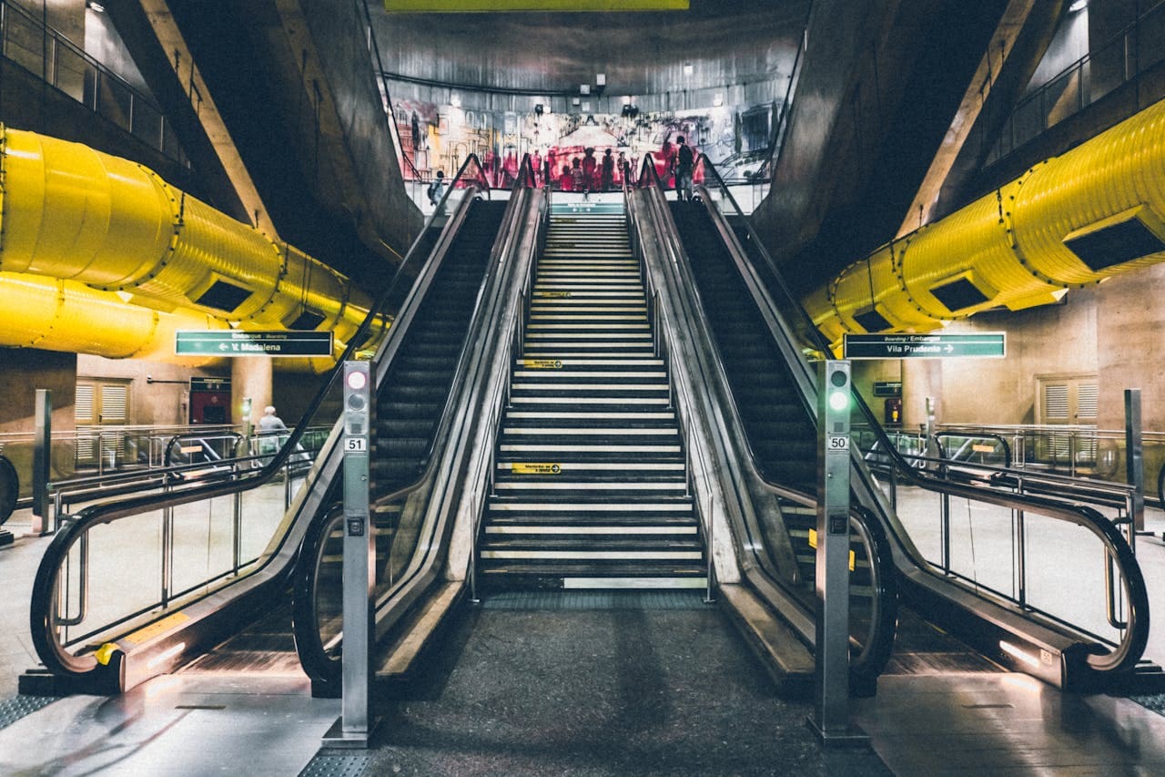 Estações da Linha Amarela do Metrô de São Paulo - www.portalsampa.com.br