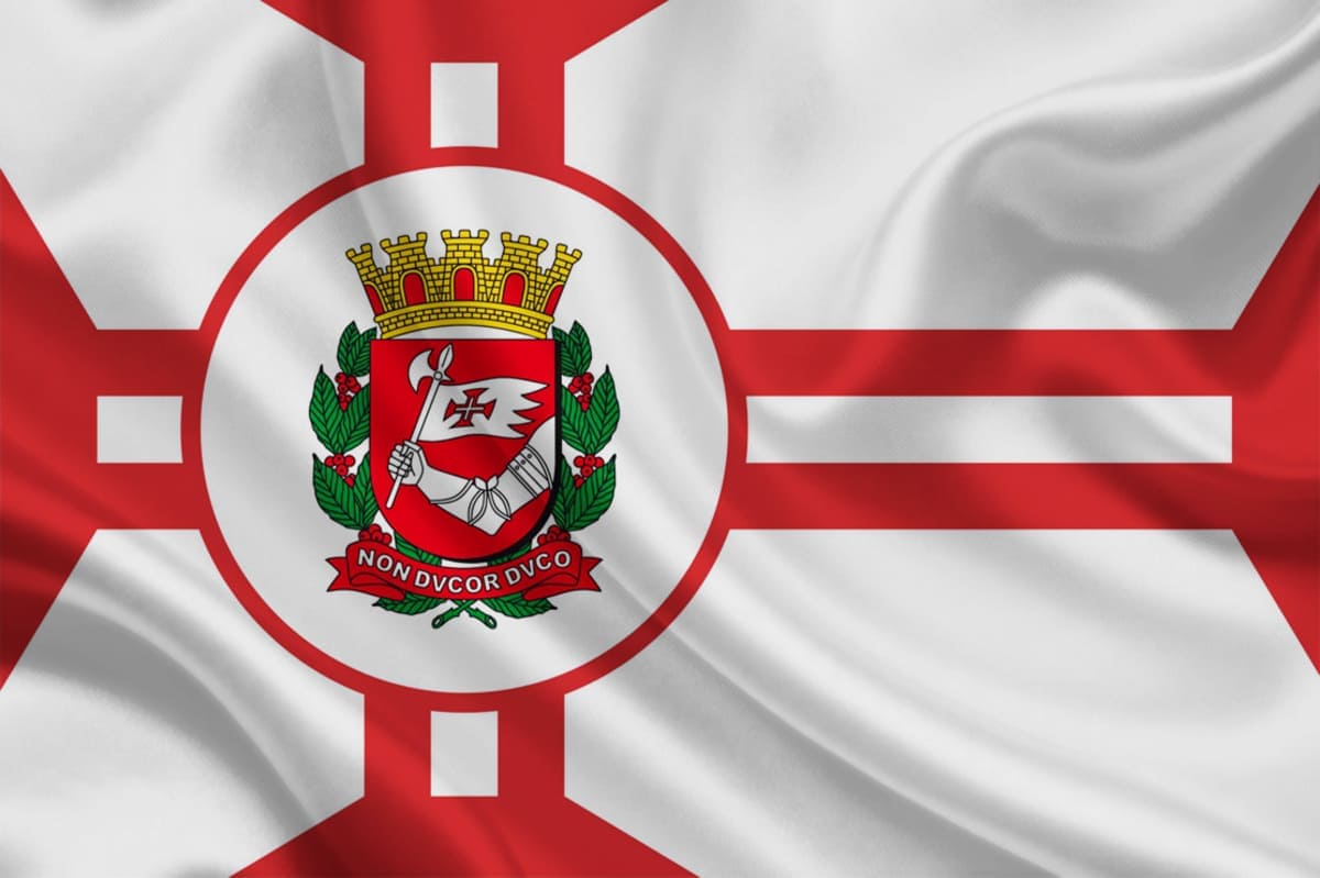 Bandeira da Cidade de Sao Paulo - Portal Sampa