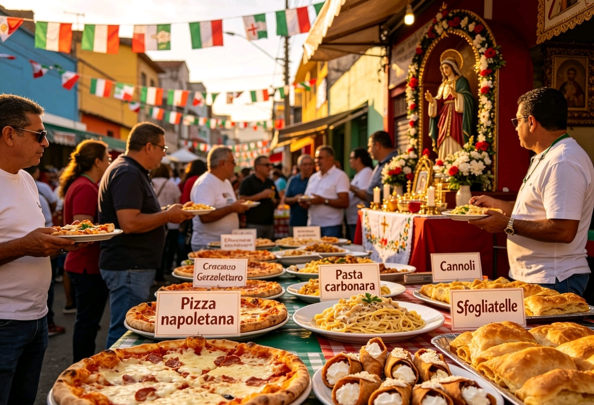 Comidas Festa de San Gennaro - Portal Sampa