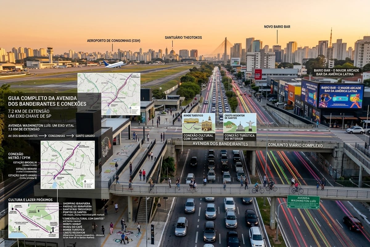 Avenida dos Bandeirantes em Sao Paulo - Portal Sampa