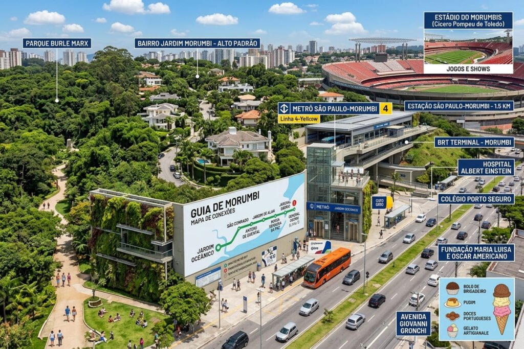 Bairro Morumbi em São Paulo - Portal Sampa