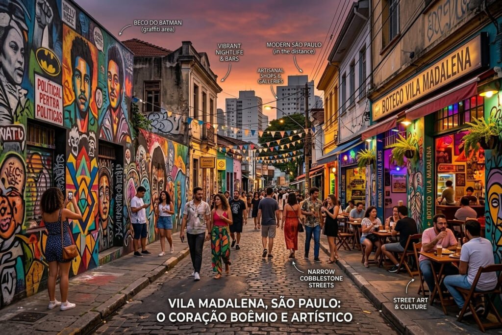 Bairro Vila Madalena em São Paulo - Portal Sampa