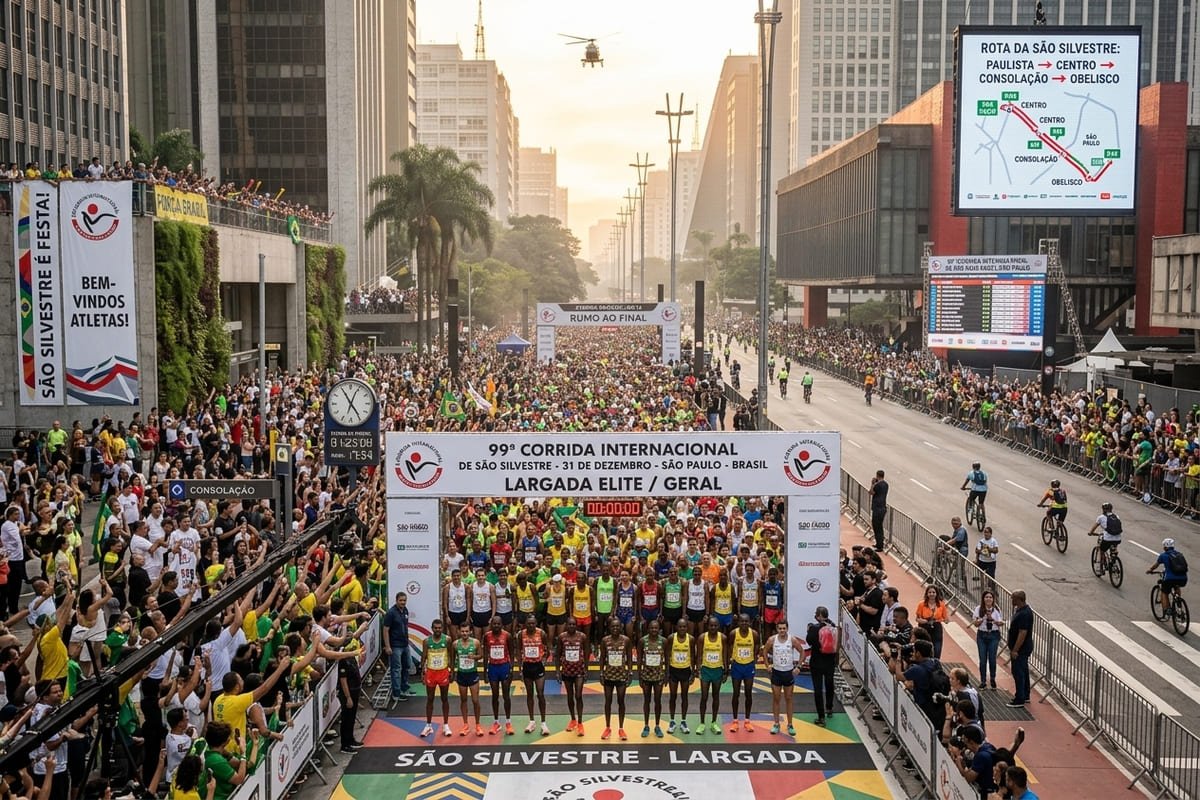 Percurso da São Silvestre - Portal Sampa
