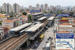 Estações de Metrô Mais Próximas de Santana em SP - Portal Sampa