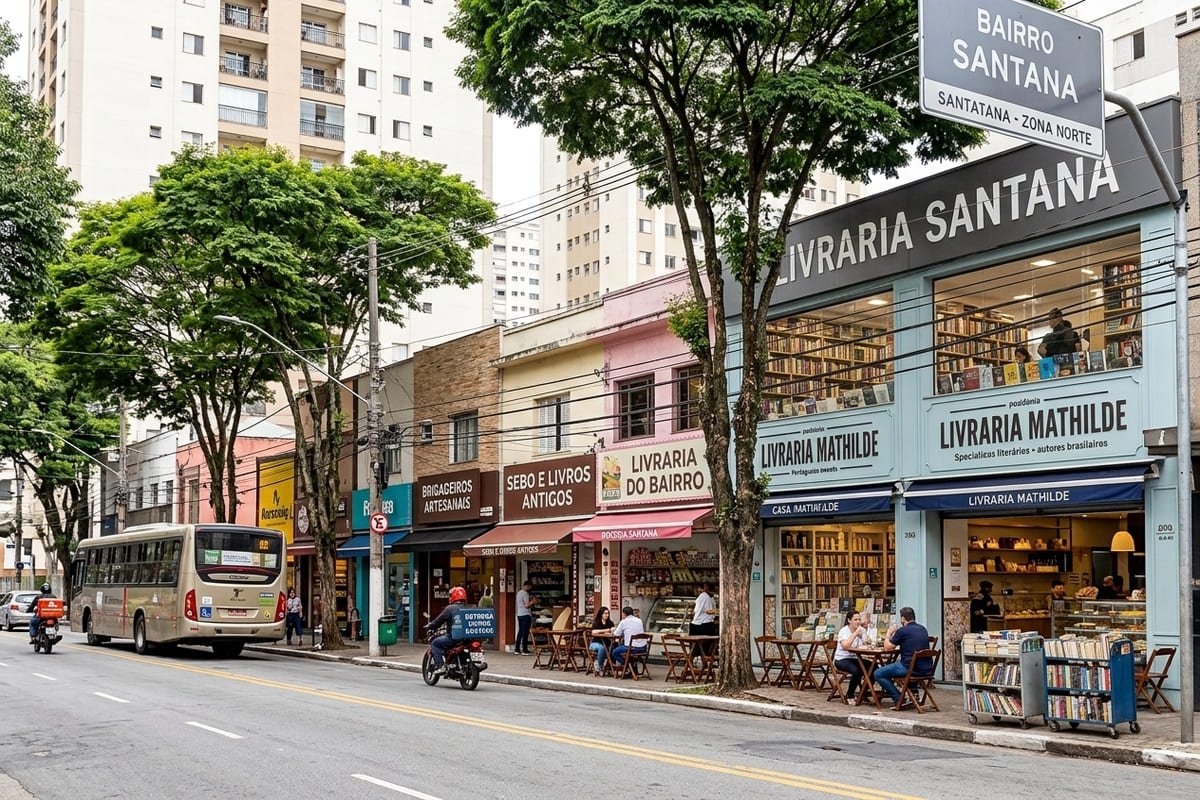 Livrarias no Bairro Santana em São Paulo - Portal Sampa
