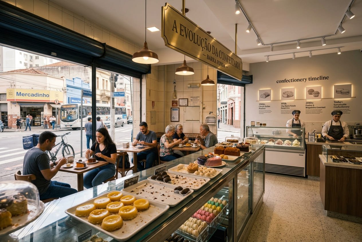 A Evolução da Confeitaria no Bairro da Barra Funda - Portal Sampa