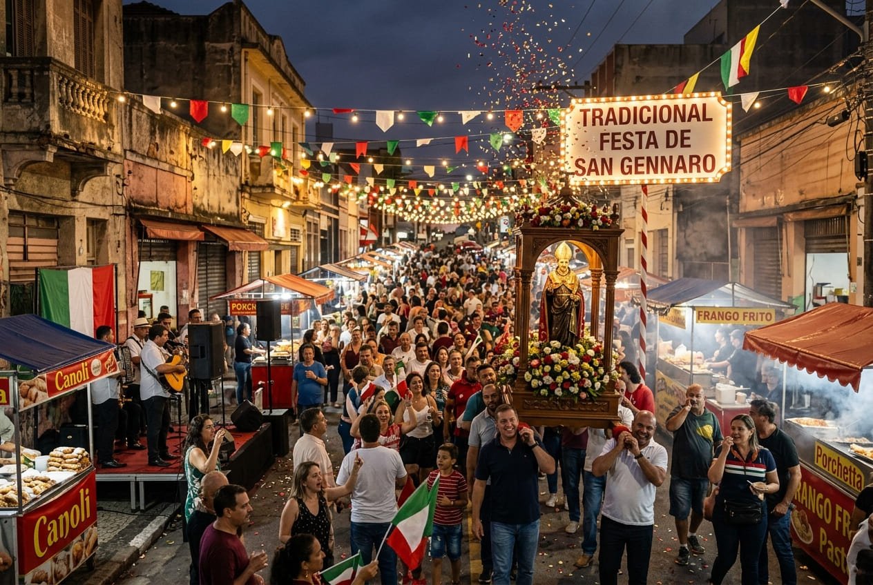 A Tradicional Festa de San Gennaro - Portal Sampa