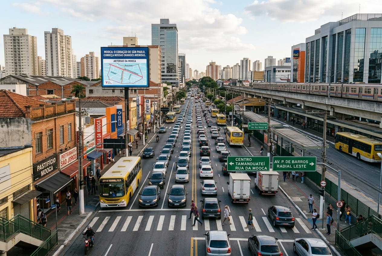 As Grandes Avenidas e Artérias do Bairro - Portal Sampa