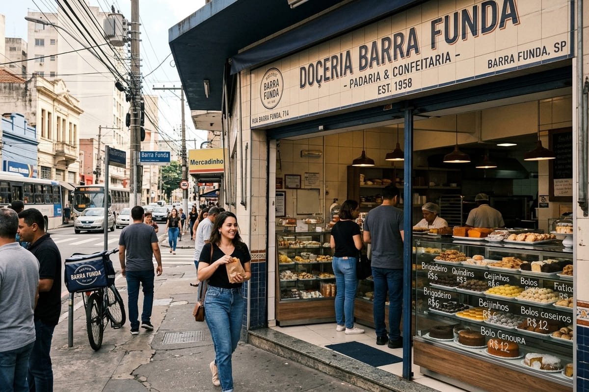 As melhores docerias na Barra Funda em São Paulo