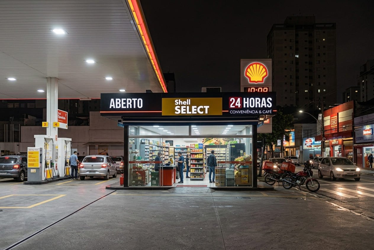 Conveniências 24 Horas em Postos de Combustível no Butantã