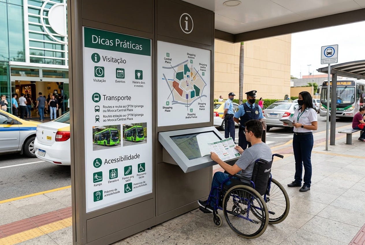 Dicas Práticas de Visitação, Transporte e Acessibilidade Dicas Práticas de Visitação, Transporte e Acessibilidade