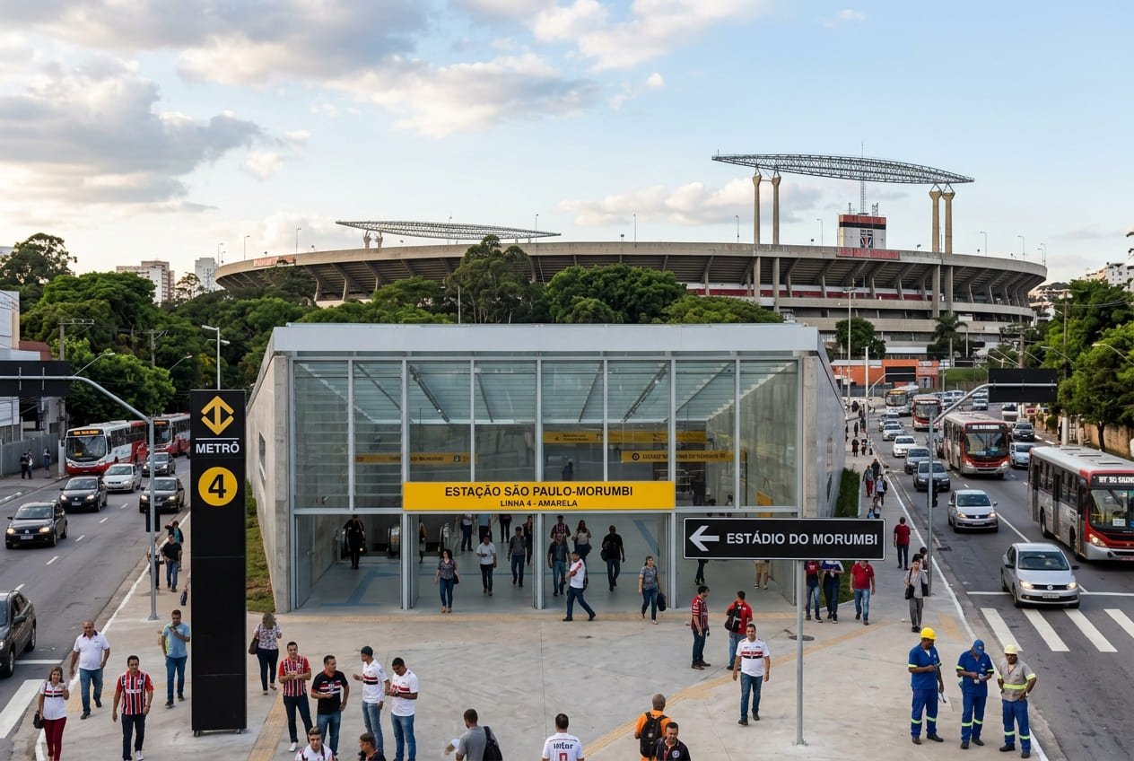 Estação São Paulo-Morumbi - Portal Sampa