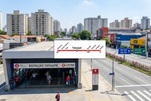Estações de Metrô mais próximas do Tatuapé em São Paulo - Portal Sampa