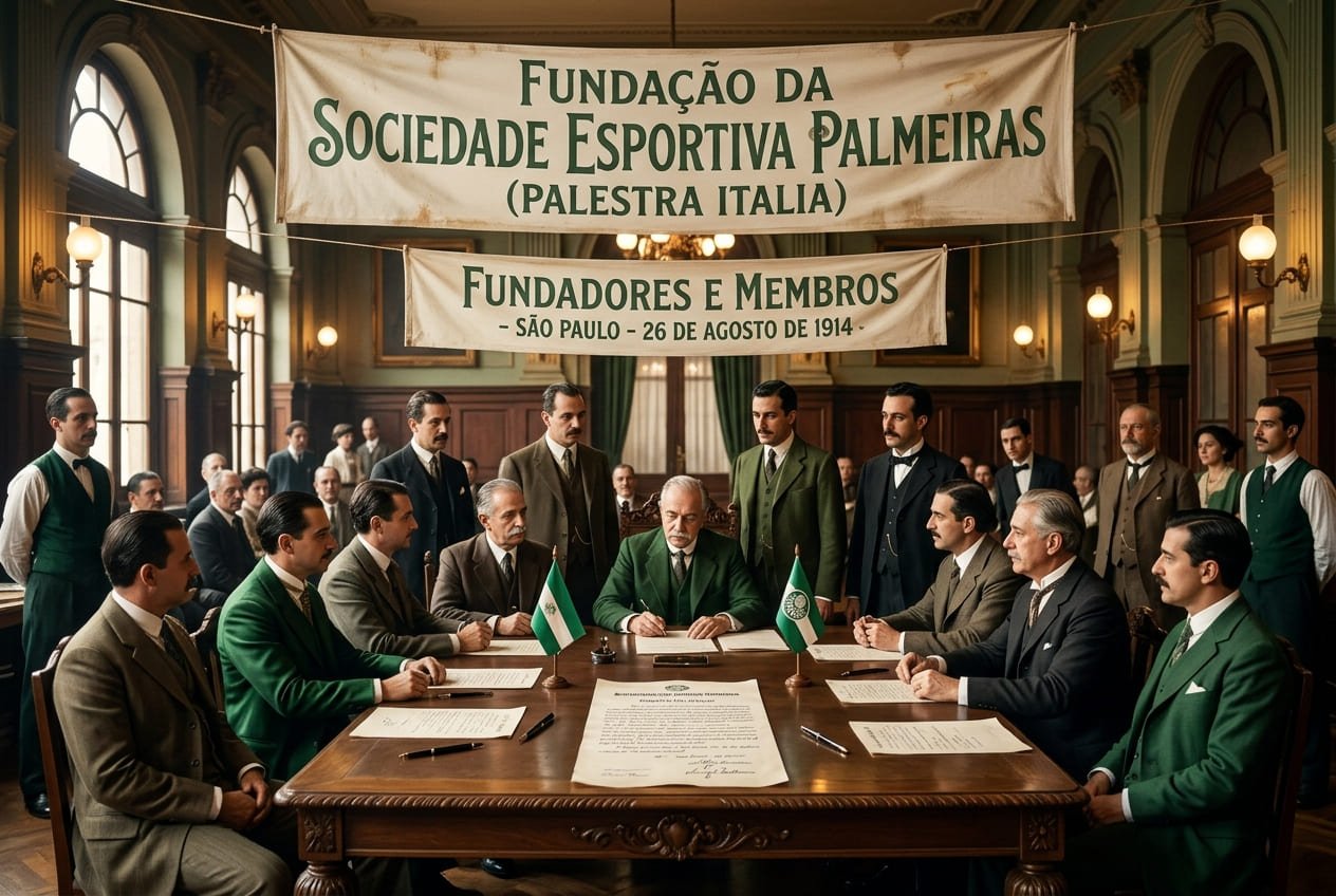 Fundação da Sociedade Esportiva Palmeiras - Portal Sampa
