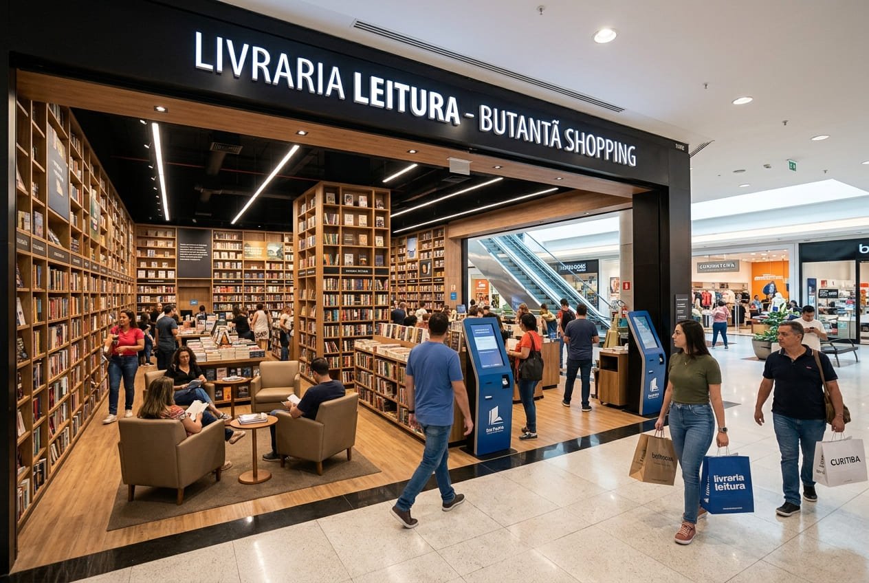 Livrarias em Shopping Centers e Grandes Redes no Butantã