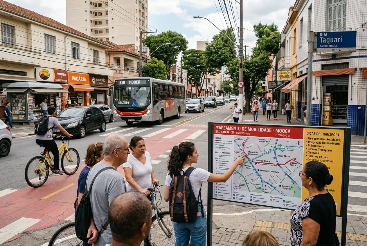 Mapeamento de Mobilidade e Dicas de Transporte - Portal Sampa