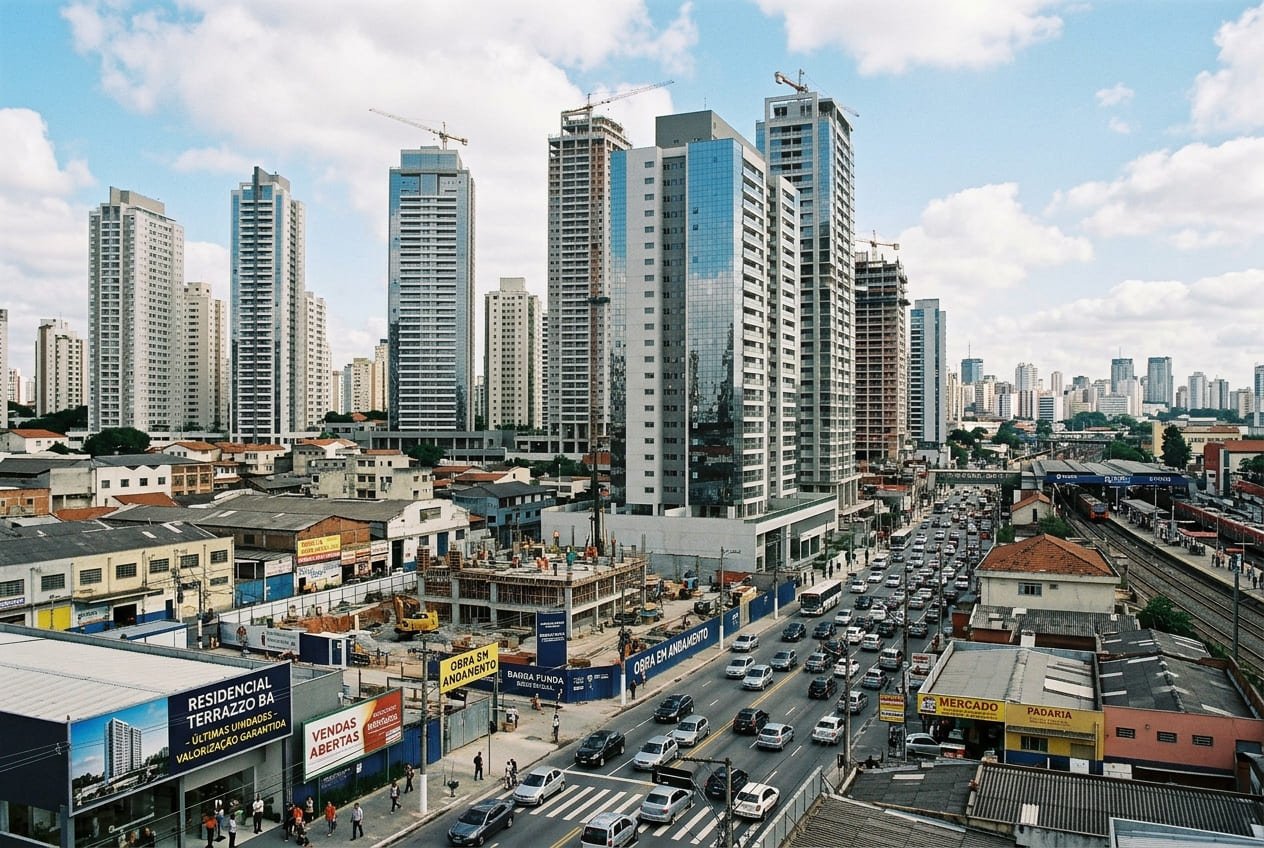 Mercado Imobiliário na Barra Funda- Verticalização e Valorização - Portal Sampa