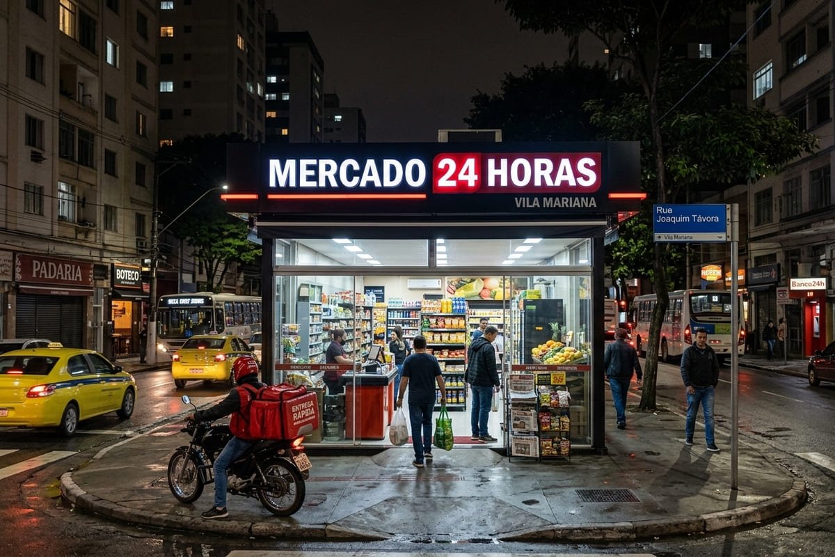 Mercados 24 Horas na Vila Mariana em SP - Portal Sampa