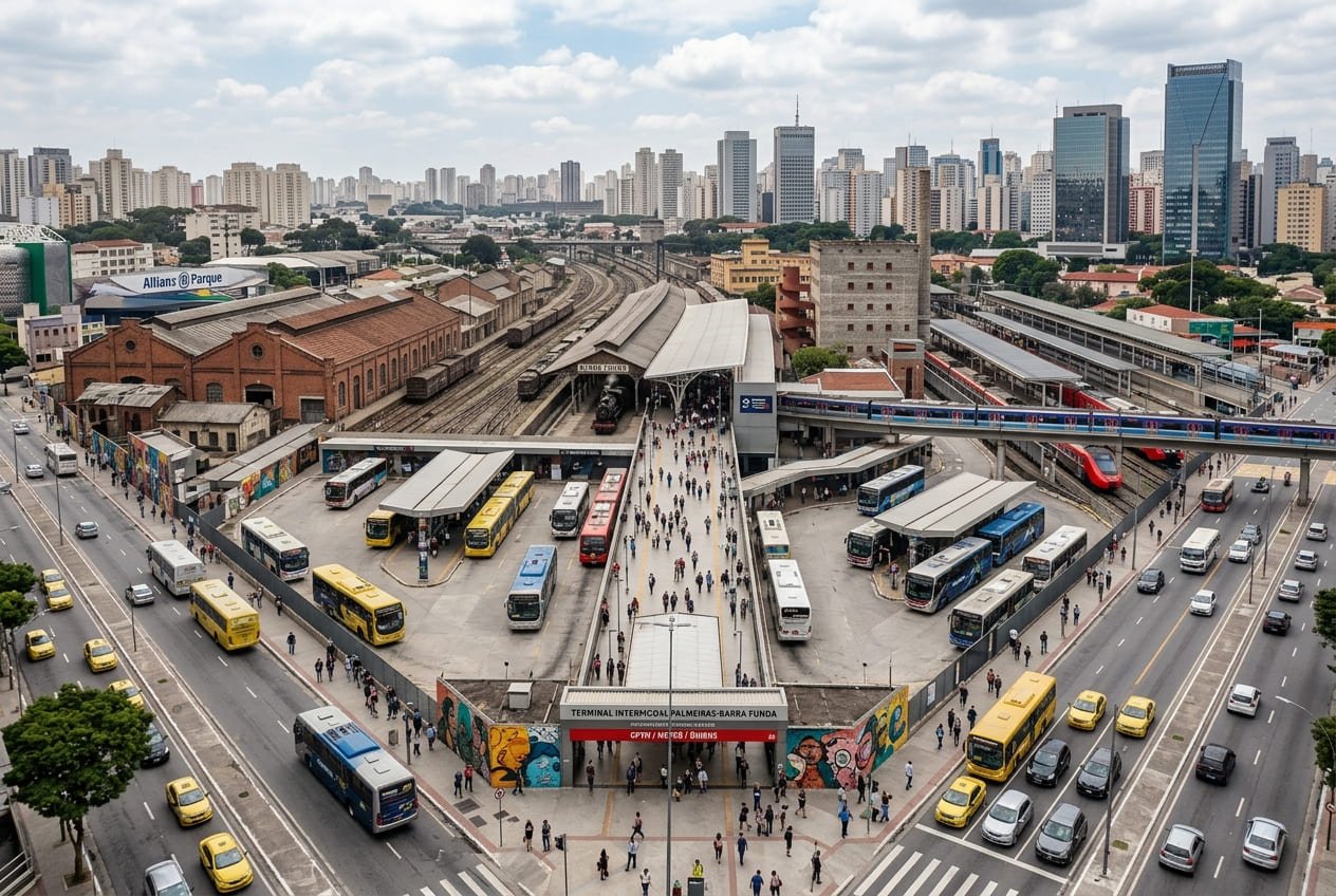 Mobilidade Urbana- O Terminal Intermodal Palmeiras-Barra Funda - Portal Sampa