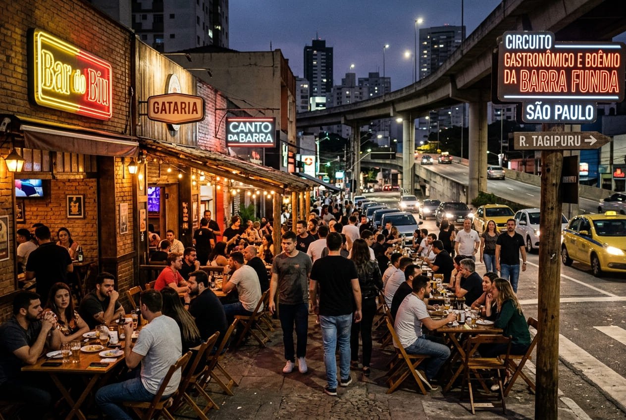 O Circuito Gastronômico e Boêmio da Barra Funda - Portal Sampa