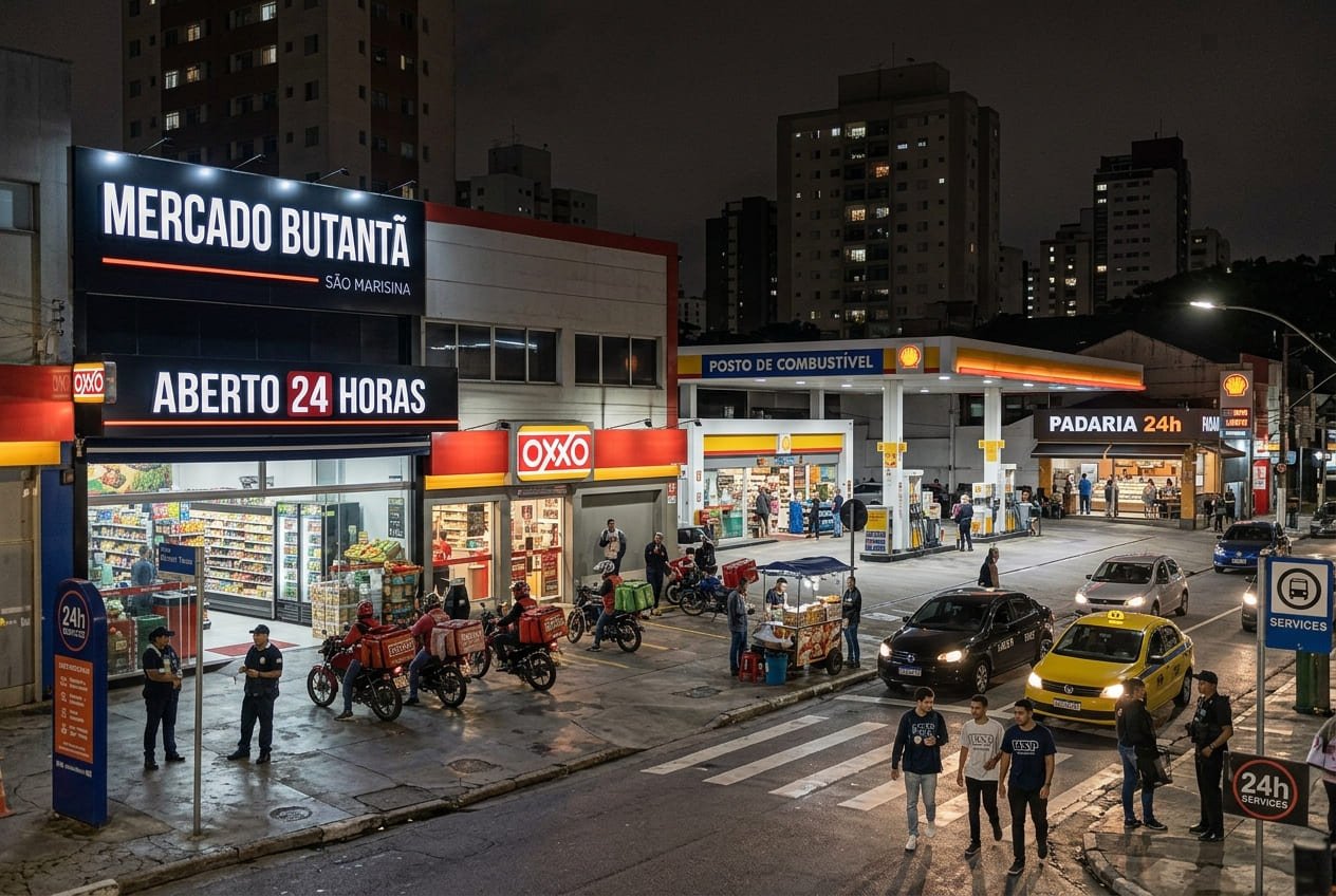 O Ecossistema do Varejo 24 Horas no Butantã