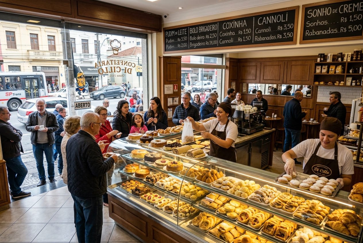 O Panorama da Confeitaria Mooquense - Portal Sampa
