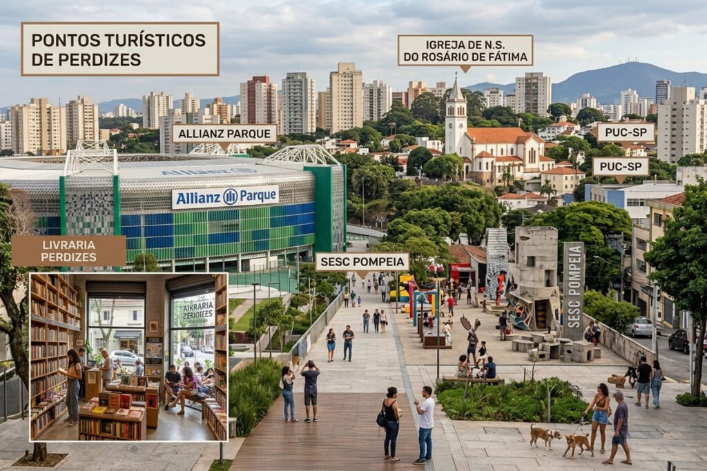 Pontos turísticos de Perdizes em São Paulo - Portal Sampa