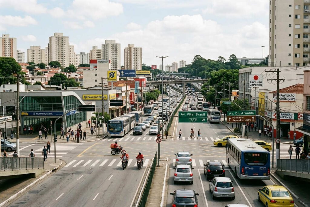 Principais ruas e avenidas do bairro do Butantã em SP - Portal Sampa