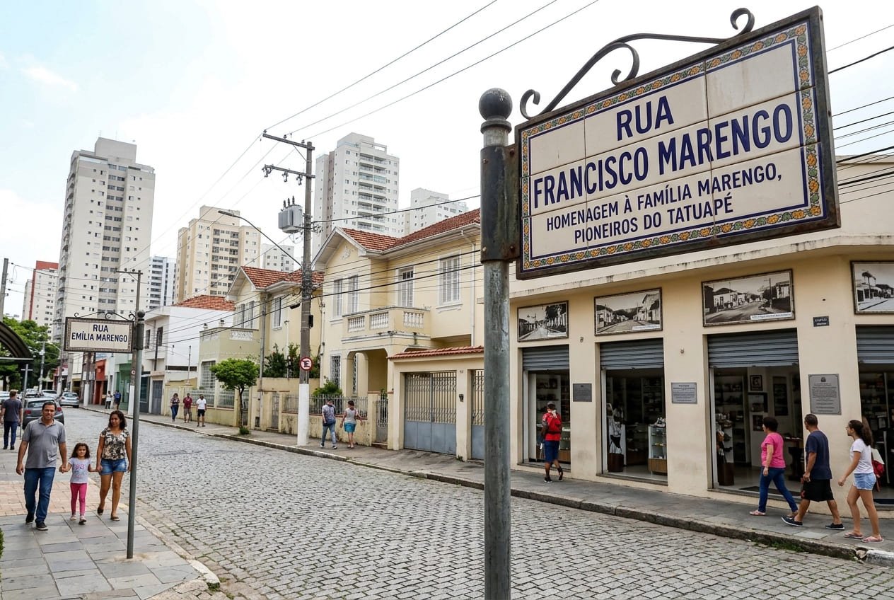Ruas ligadas à história- a família Marengo - Portal Sampa