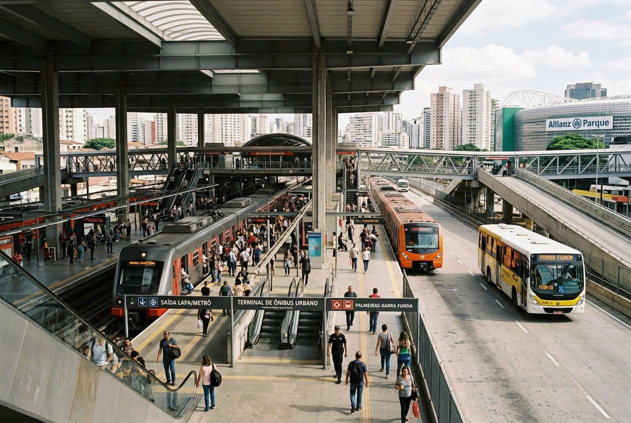 Terminal Intermodal Palmeiras-Barra Funda - Portal Sampa